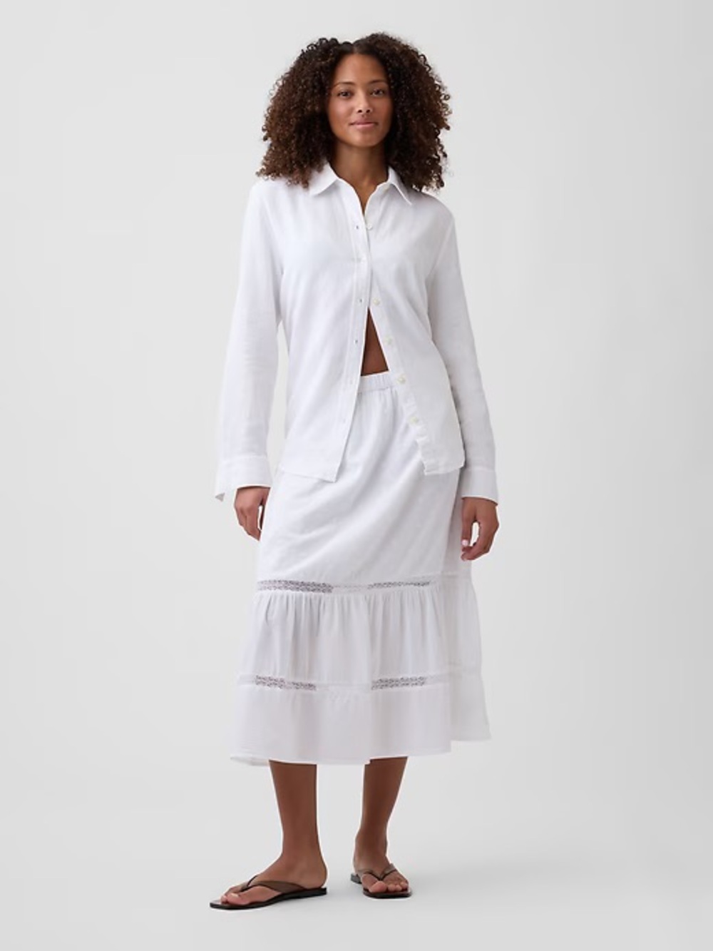 GAP The Easy Shirt | White | Medium